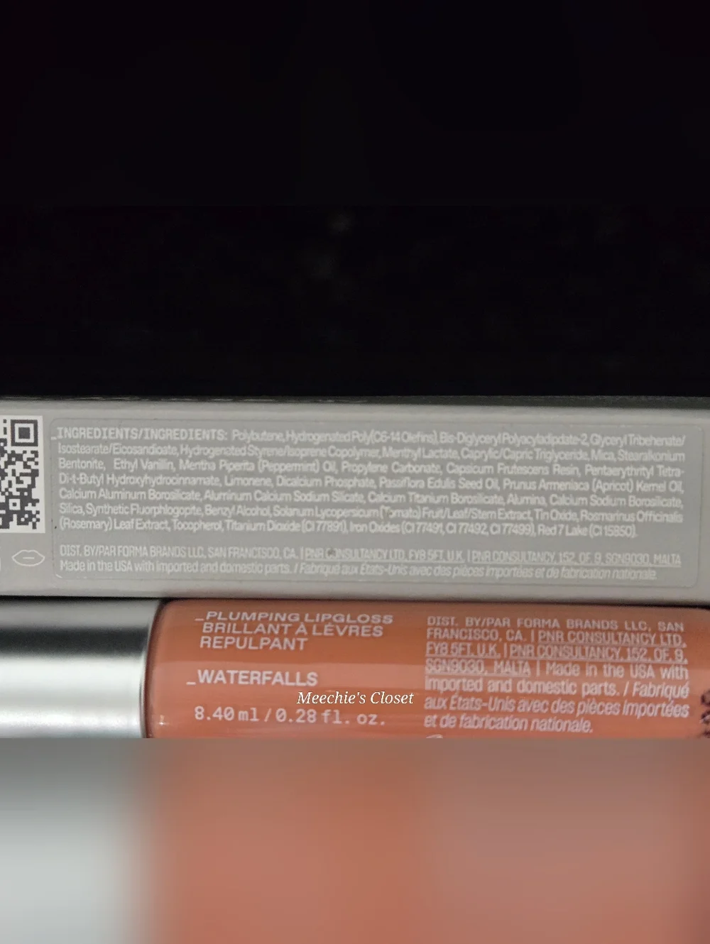 r.e.m. beauty On Your Collar Plumping Lip Gloss - Waterfalls - NIB​